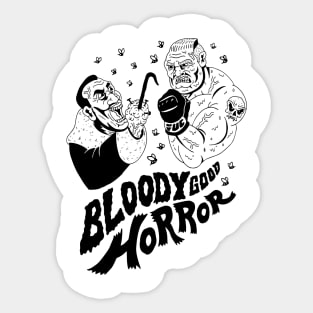 Bloody Good Horror Showdown (Black Print) Sticker